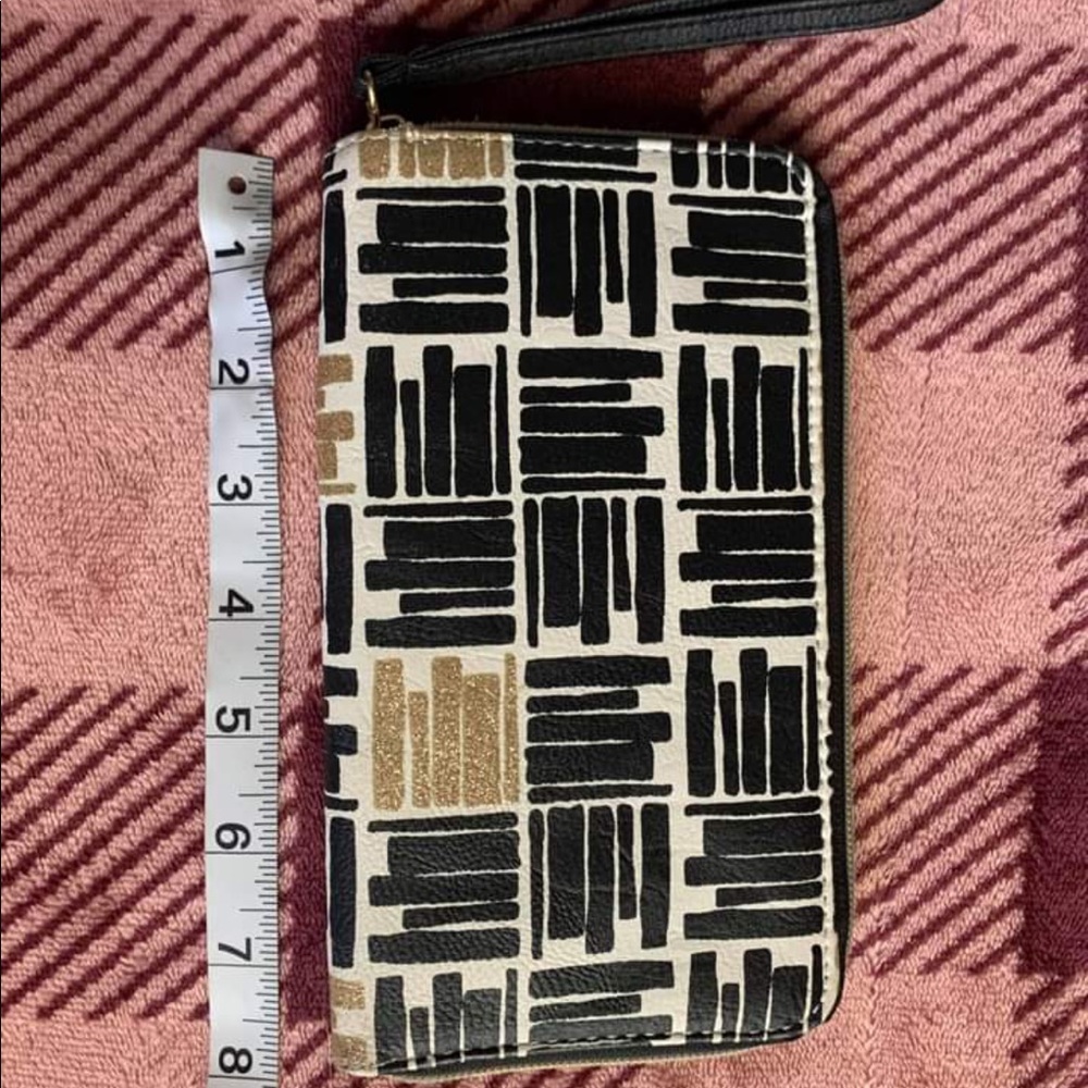 Cute black and gold wallet